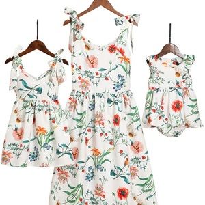Baby 0-3 Month Old Floral Dress